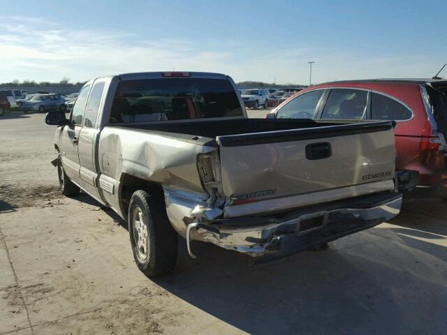 2GCEC19VX11116832 - 2001 CHEVROLET SILVERADO GOLD photo 3