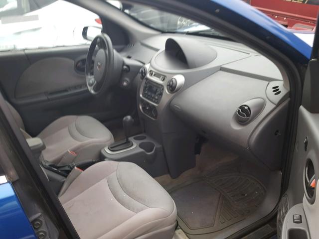 1G8AJ54F94Z110103 - 2004 SATURN ION LEVEL BLUE photo 5