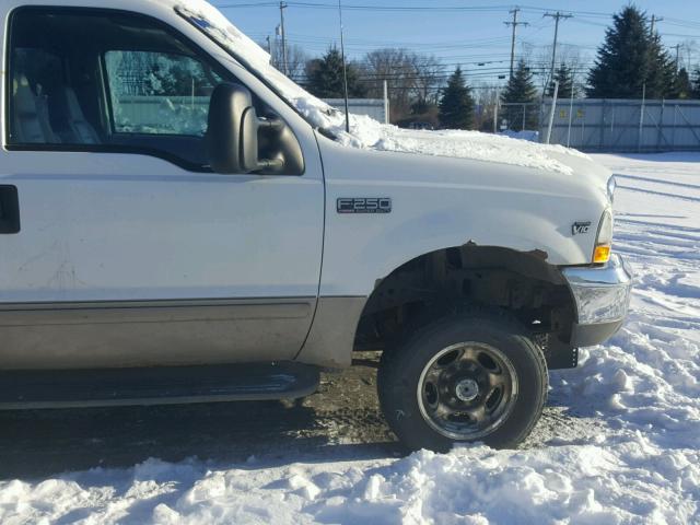 1FTNW21S12EC17675 - 2002 FORD F250 SUPER WHITE photo 9