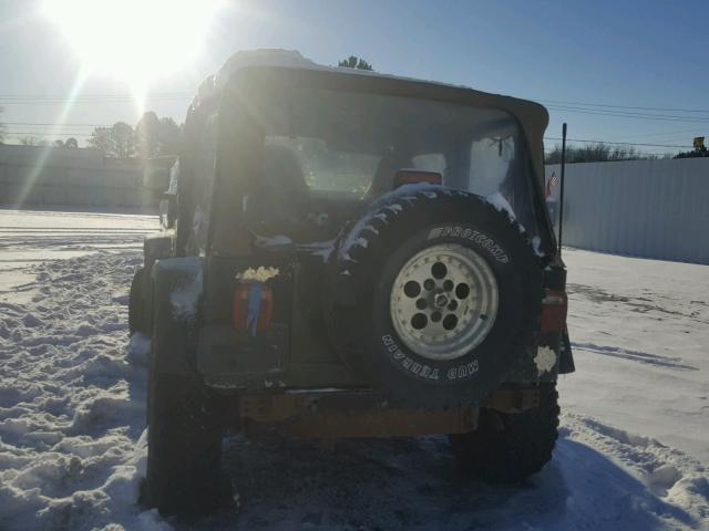 1J4FY19S5WP722362 - 1998 JEEP WRANGLER / GREEN photo 3