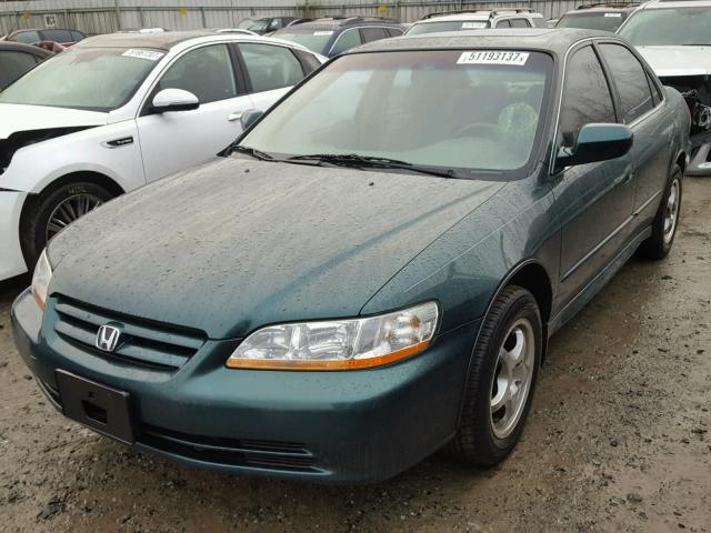 JHMCG56682C012141 - 2002 HONDA ACCORD EX GREEN photo 2