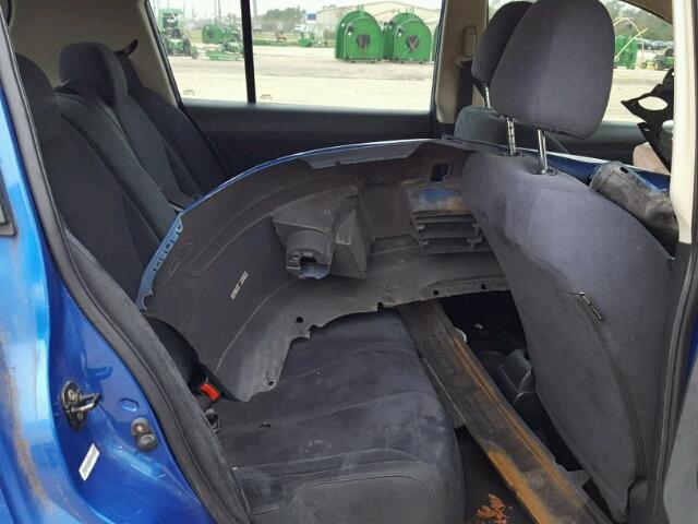 3N1BC13E57L367165 - 2007 NISSAN VERSA S BLUE photo 6