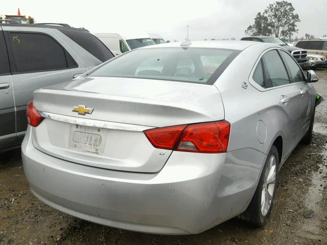 2G1125S34E9101485 - 2014 CHEVROLET IMPALA LT SILVER photo 4