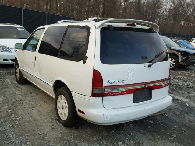 4M2ZV1116WDJ32956 - 1998 MERCURY VILLAGER WHITE photo 3