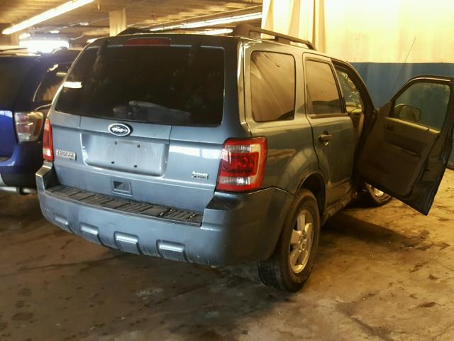 1FMCU9DG5CKA67050 - 2012 FORD ESCAPE XLT BLUE photo 4