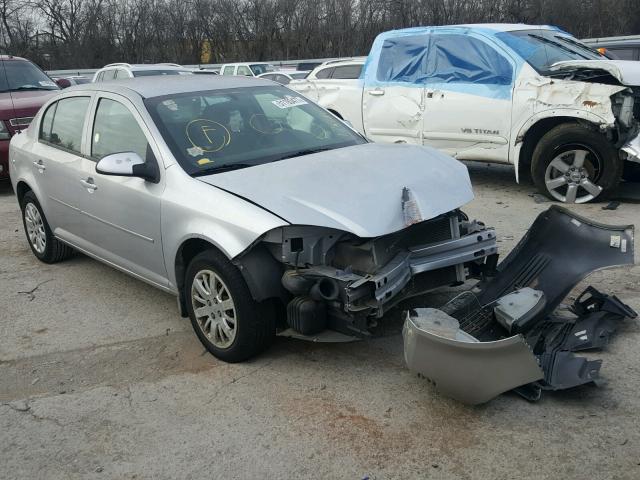 1G1AD5F54A7176186 - 2010 CHEVROLET COBALT 1LT SILVER photo 1