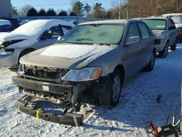 4T1BF28B33U269658 - 2003 TOYOTA AVALON XL TAN photo 2