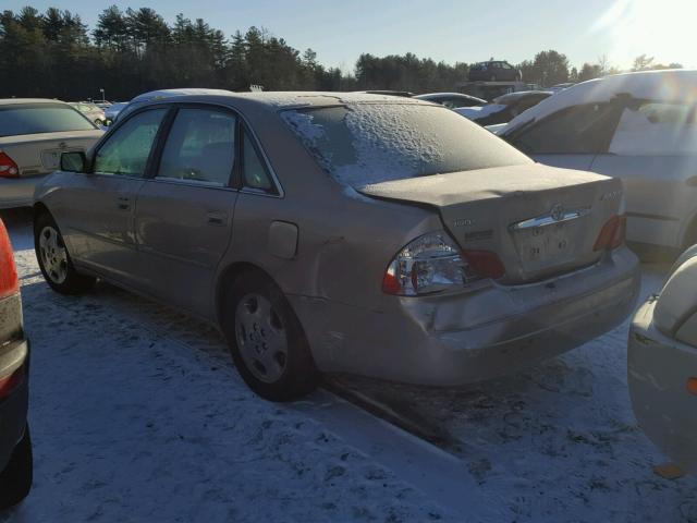 4T1BF28B33U269658 - 2003 TOYOTA AVALON XL TAN photo 3