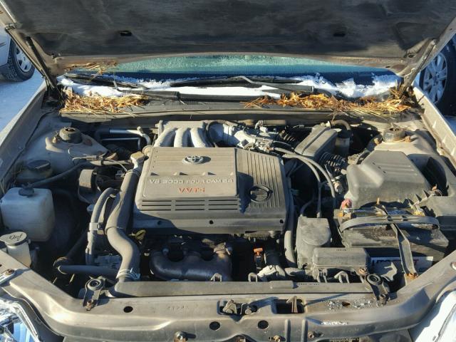 4T1BF28B33U269658 - 2003 TOYOTA AVALON XL TAN photo 7