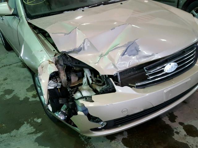 KNAGE124275142074 - 2007 KIA OPTIMA LX GOLD photo 9