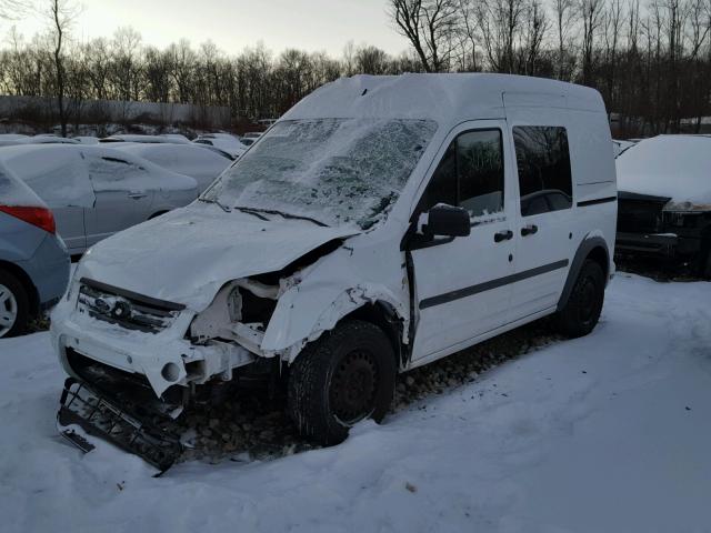 NM0LS6BN5BT071910 - 2011 FORD TRANSIT CO WHITE photo 2