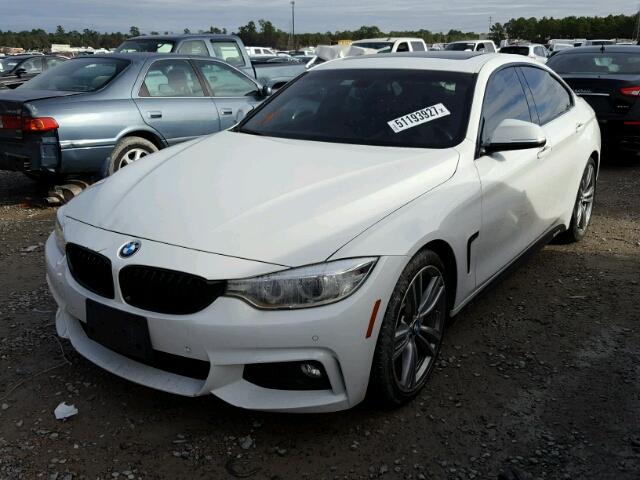 WBA4B1C59GG243023 - 2016 BMW 435 I WHITE photo 2