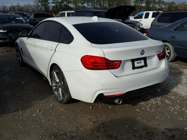 WBA4B1C59GG243023 - 2016 BMW 435 I WHITE photo 3