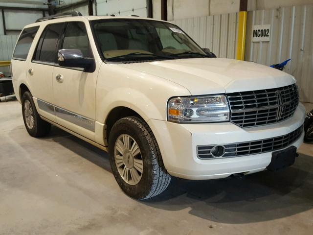 5LMFU28568LJ00424 - 2008 LINCOLN NAVIGATOR WHITE photo 1