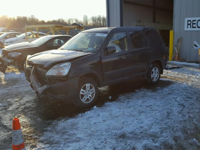 SHSRD78814U233464 - 2004 HONDA CR-V EX BLACK photo 2