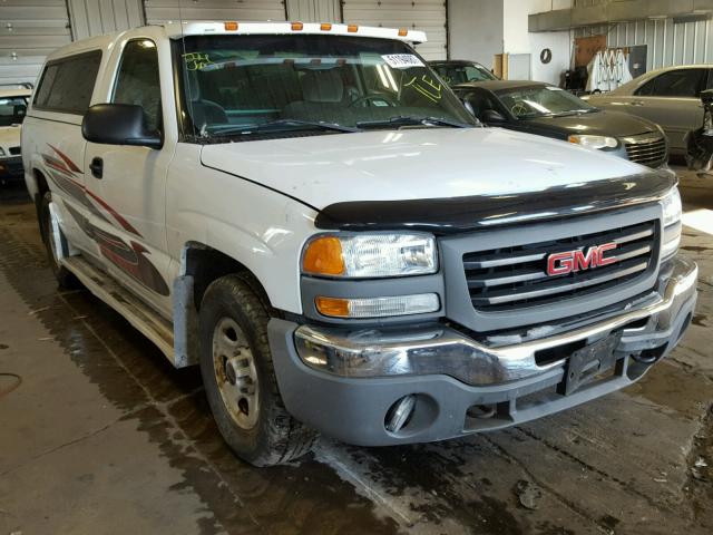 1GTEC14TX3E333790 - 2003 GMC NEW SIERRA WHITE photo 1