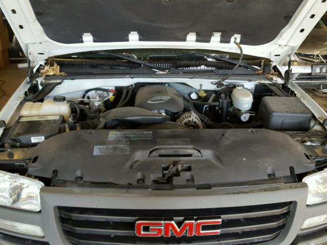 1GTEC14TX3E333790 - 2003 GMC NEW SIERRA WHITE photo 7