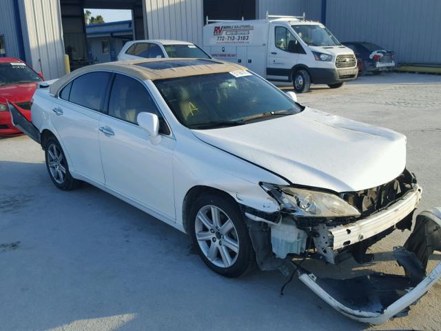 JTHBJ46G082244487 - 2008 LEXUS ES 350 WHITE photo 1