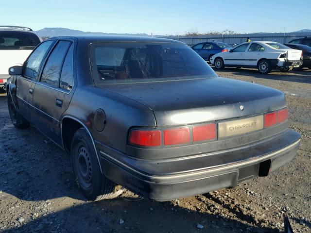 2G1WL54T8L1158493 - 1990 CHEVROLET LUMINA BLACK photo 3