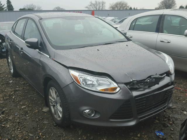 1FAHP3H28CL232991 - 2012 FORD FOCUS SEL GRAY photo 1