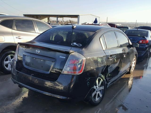 3N1AB6AP2BL716680 - 2011 NISSAN SENTRA 2.0 BLACK photo 4