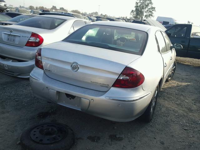 2G4WE537951237837 - 2005 BUICK LACROSSE C SILVER photo 4