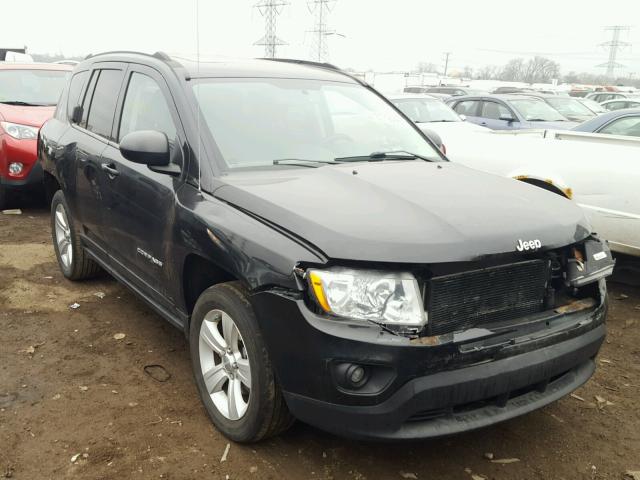 1J4NT4FAXBD170487 - 2011 JEEP COMPASS BLACK photo 1