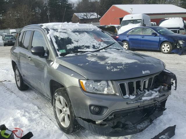 1J4NF1FB3BD206874 - 2011 JEEP COMPASS SP SILVER photo 1