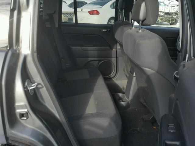 1J4NF1FB3BD206874 - 2011 JEEP COMPASS SP SILVER photo 6