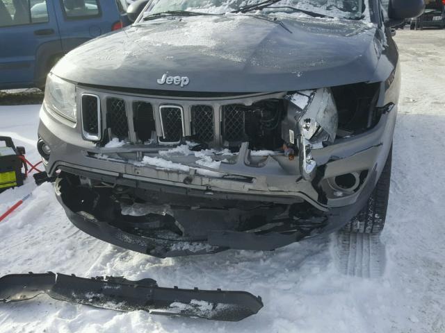 1J4NF1FB3BD206874 - 2011 JEEP COMPASS SP SILVER photo 9