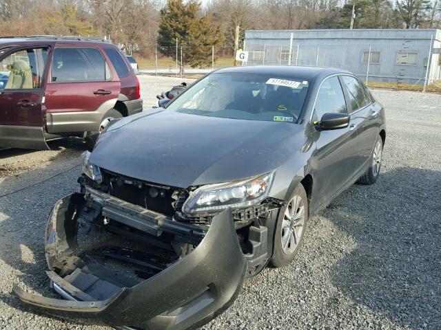 1HGCR2F38DA082500 - 2013 HONDA ACCORD LX CHARCOAL photo 2