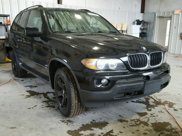 5UXFA13575LY22707 - 2005 BMW X5 3.0I BLACK photo 1