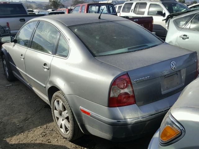WVWRH63B83P185734 - 2003 VOLKSWAGEN PASSAT GLX 灰色 照片 3