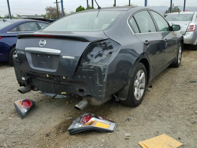 1N4CL21E08C269996 - 2008 NISSAN ALTIMA HYB GRAY photo 4