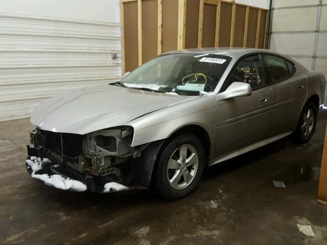 2G2WP552081183255 - 2008 PONTIAC GRAND PRIX SILVER photo 2