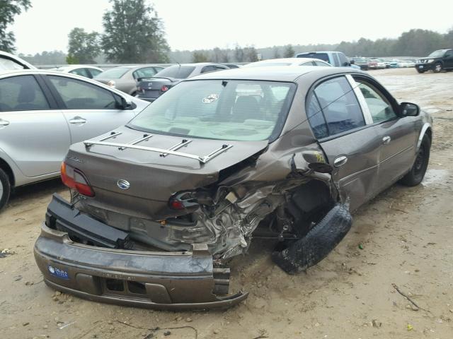 1G1ND52J816149163 - 2001 CHEVROLET MALIBU BROWN photo 4