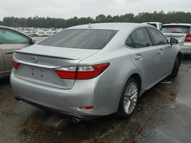 JTHBK1GG4D2048377 - 2013 LEXUS ES 350 SILVER photo 4