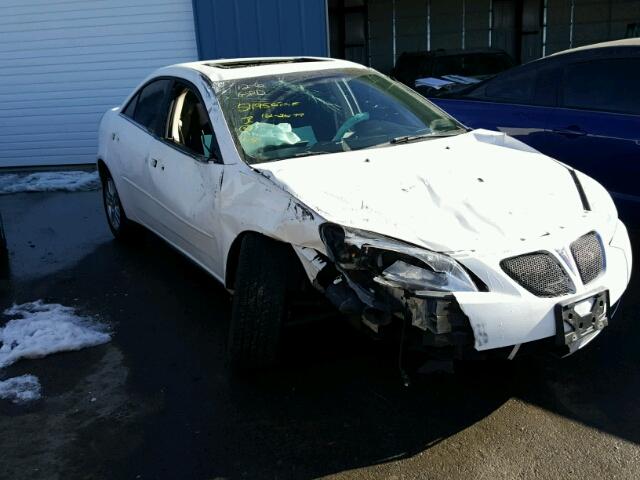 1G2ZG528554128113 - 2005 PONTIAC G6 WHITE photo 1