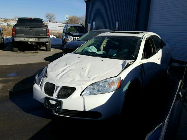 1G2ZG528554128113 - 2005 PONTIAC G6 WHITE photo 2