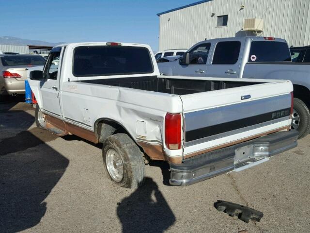 1FTEF15N6SNB69072 - 1995 FORD F150 WHITE photo 3