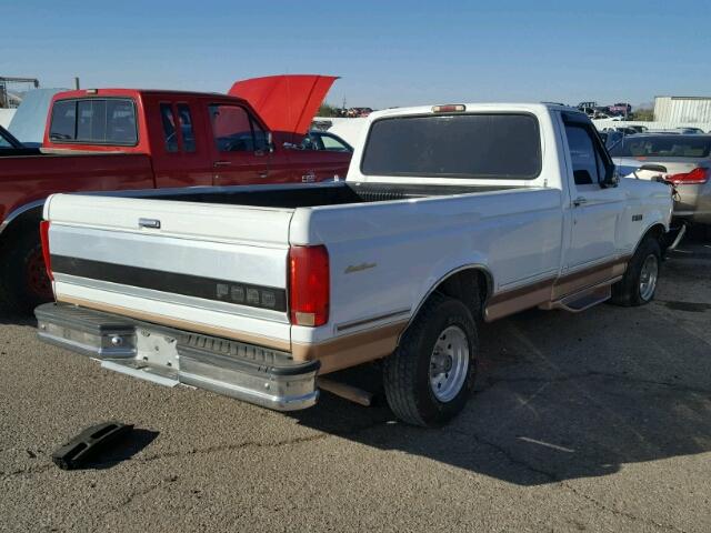 1FTEF15N6SNB69072 - 1995 FORD F150 WHITE photo 4