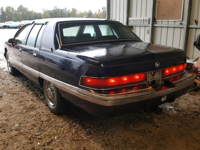 1G4BN5376NR462853 - 1992 BUICK ROADMASTER BLUE photo 3