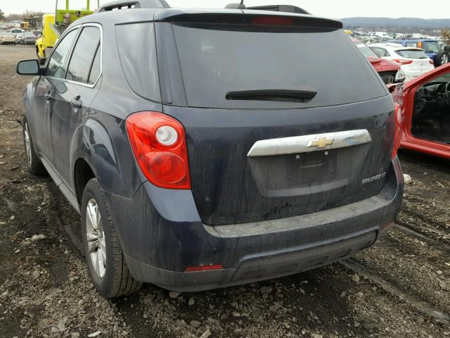 2GNALBEK9F6150987 - 2015 CHEVROLET EQUINOX LT BLUE photo 3