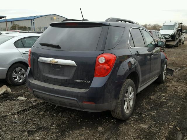 2GNALBEK9F6150987 - 2015 CHEVROLET EQUINOX LT BLUE photo 4