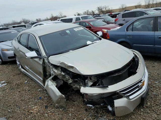 2G1155SLXF9257930 - 2015 CHEVROLET IMPALA LTZ TAN photo 9