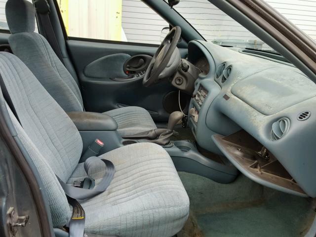 1G2NE52T3TC835027 - 1996 PONTIAC GRAND AM S GRAY photo 5