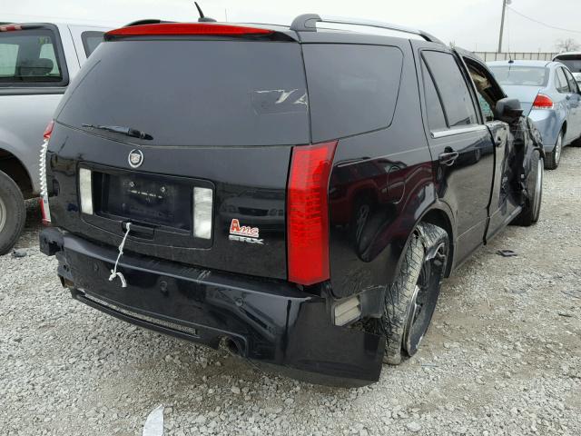 1GYEE637580195599 - 2008 CADILLAC SRX BLACK photo 4