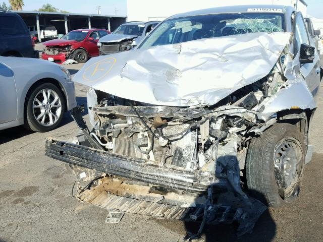 3N1AB7AP2GY214901 - 2016 NISSAN SENTRA S SILVER photo 9