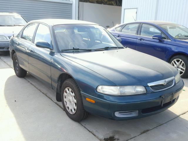 1YVGE22C6V5612694 - 1997 MAZDA 626 DX GREEN photo 1