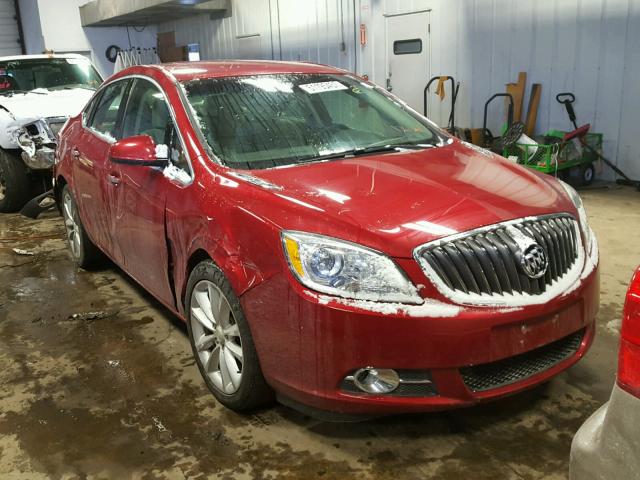 1G4PR5SK3C4159829 - 2012 BUICK VERANO CON RED photo 1